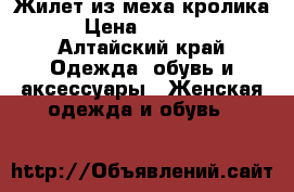 Жилет из меха кролика › Цена ­ 3 500 - Алтайский край Одежда, обувь и аксессуары » Женская одежда и обувь   